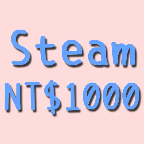Steam Wallet NT$1000 禮物卡