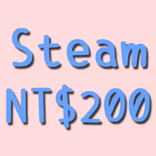 Steam Wallet NT$200 禮物卡