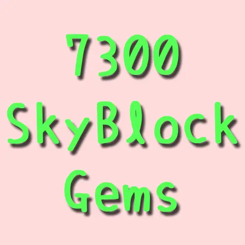 6750 SkyBlock Gems (+550 bonus gems!)