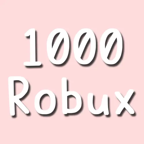 Roblox 1000 Robux 代購